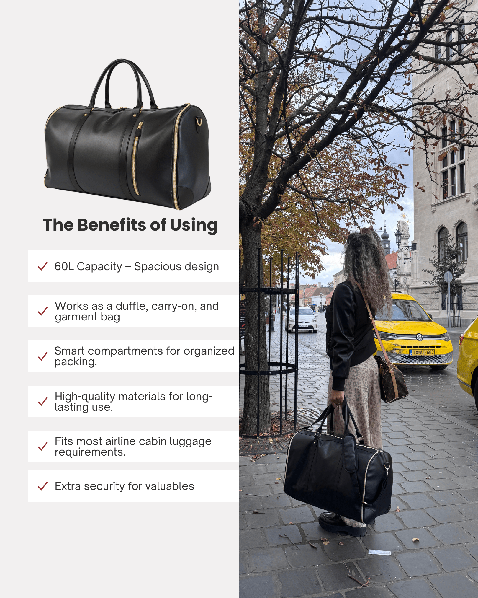 Luxe Mega Travel Carry Bag